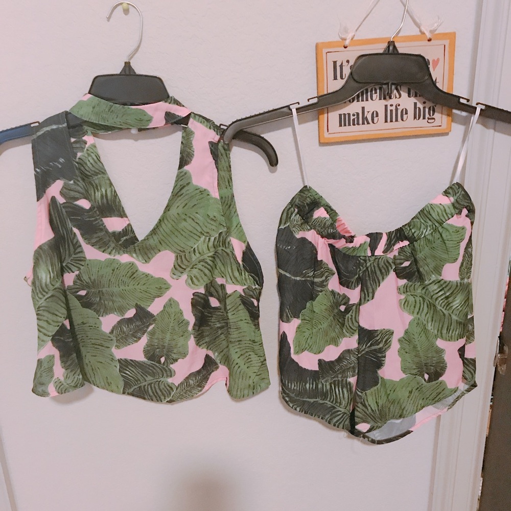 Two piece short + top